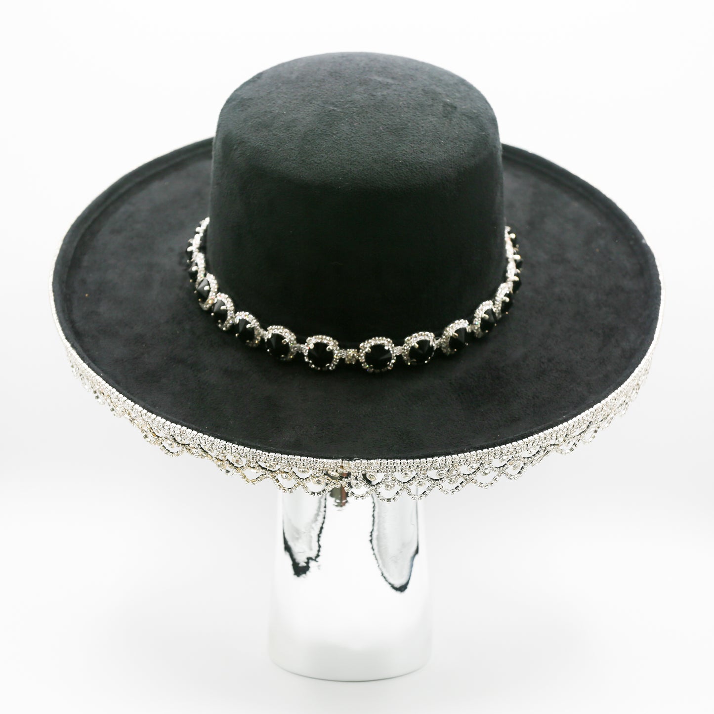 Amelie Crystal Fringe Hat