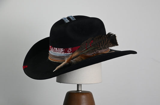 Western Cowboy Hat - Black