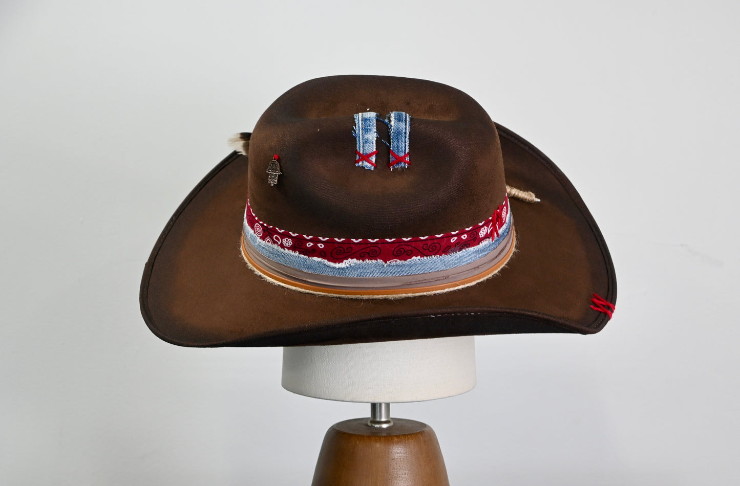 Western Cowboy Hat - Brown