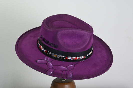Graffiti One of a Kind Hat - Purple