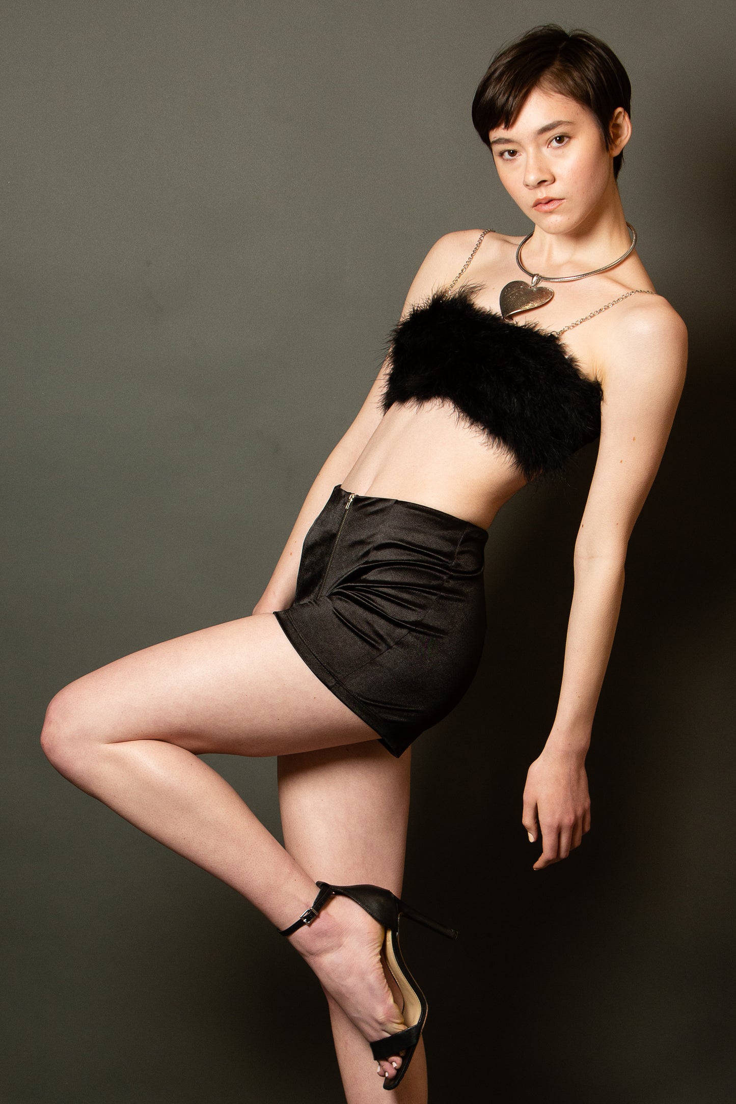 Dam Gina Shorts Set Black