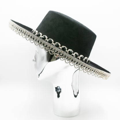 Amelie Crystal Fringe Hat