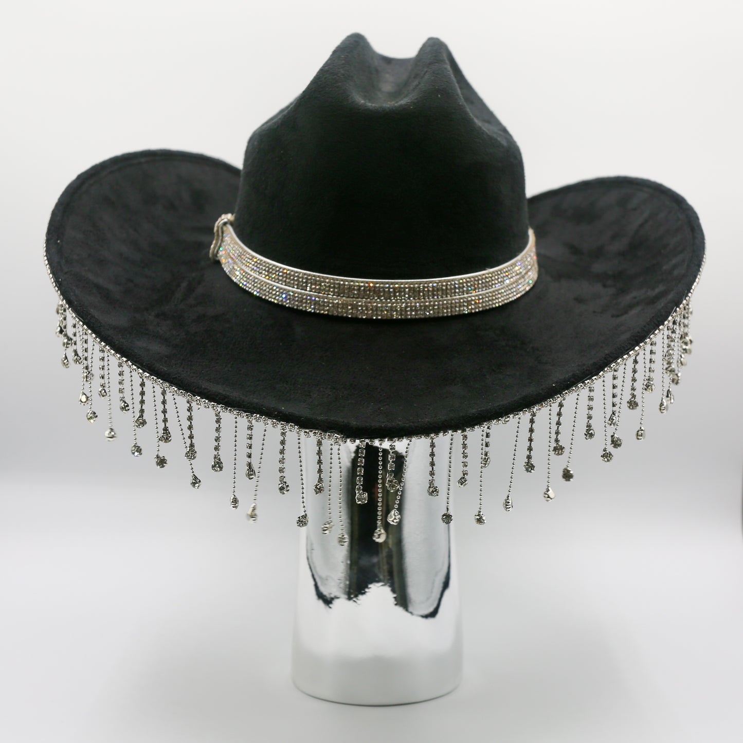 Glam Rodeo Cowgirl Hat - Black