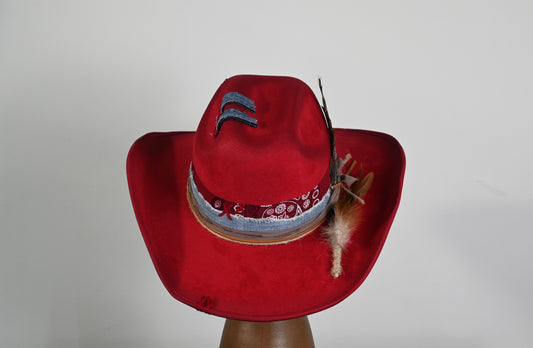 Western Cowboy Hat - Red