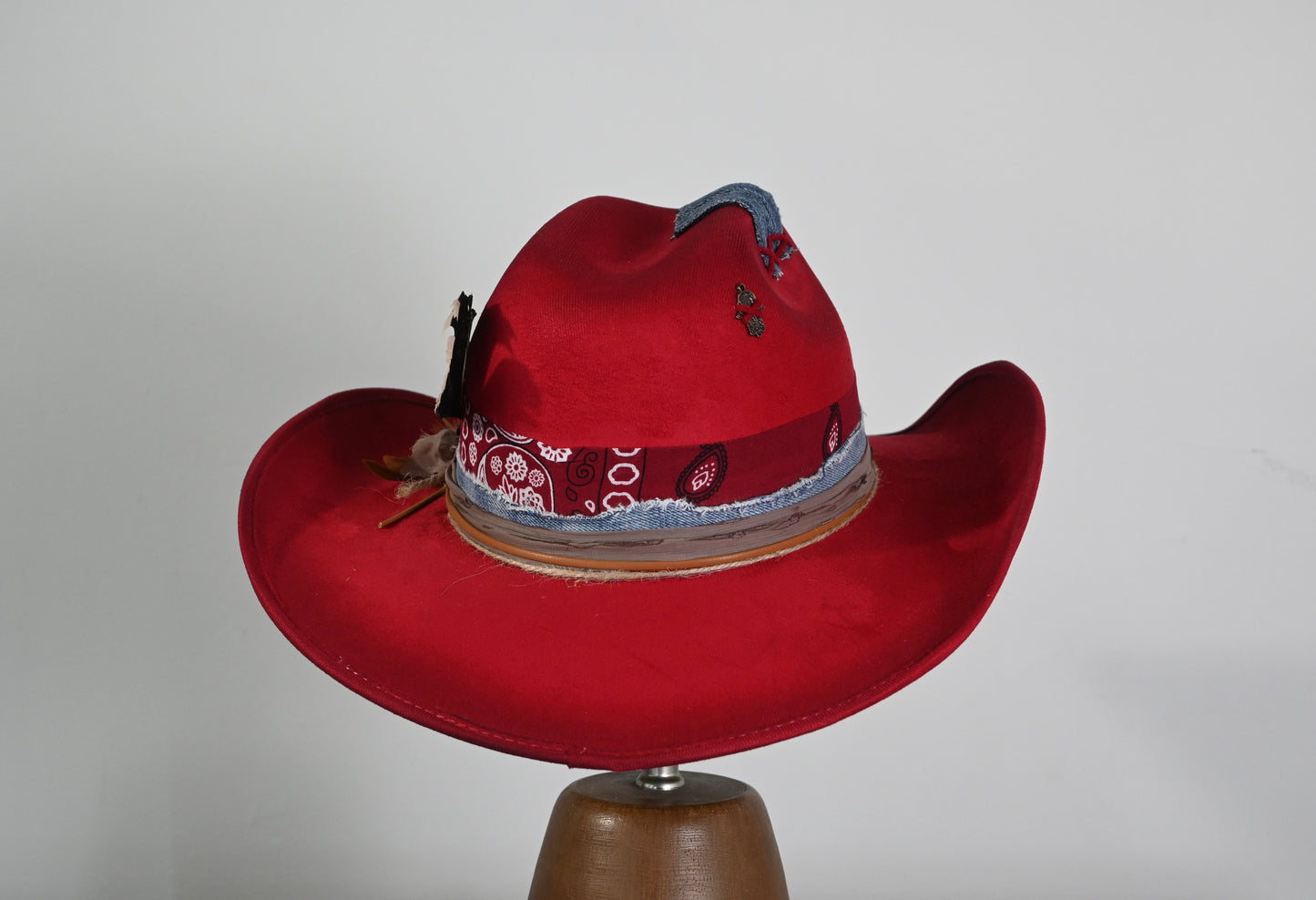 Western Cowboy Hat - Red