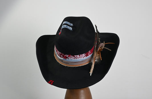 Western Cowboy Hat - Black