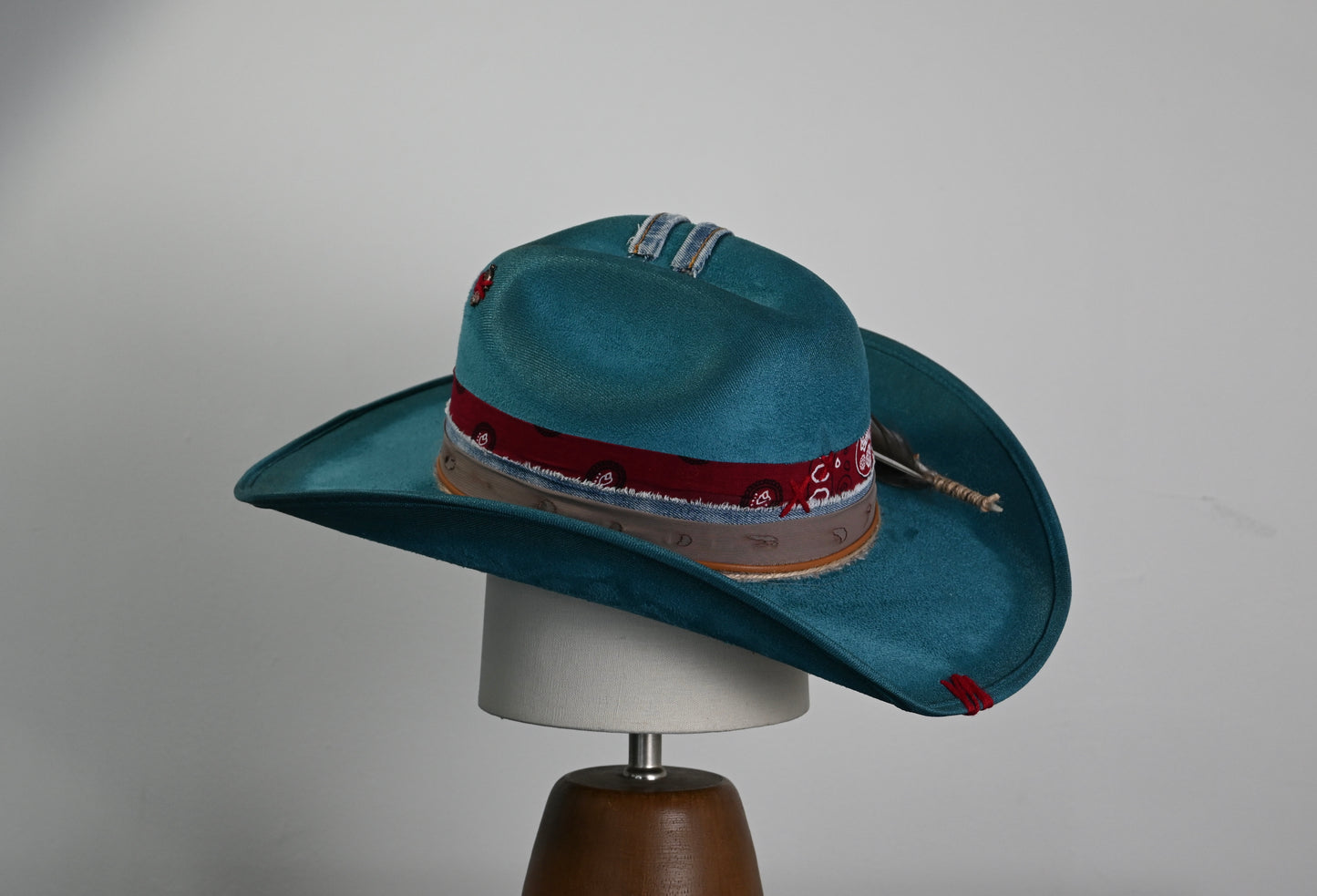 Western Cowboy Hat - Turquoise
