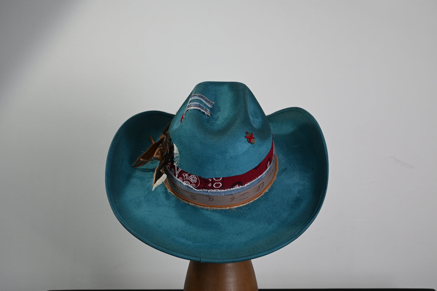 Western Cowboy Hat - Turquoise