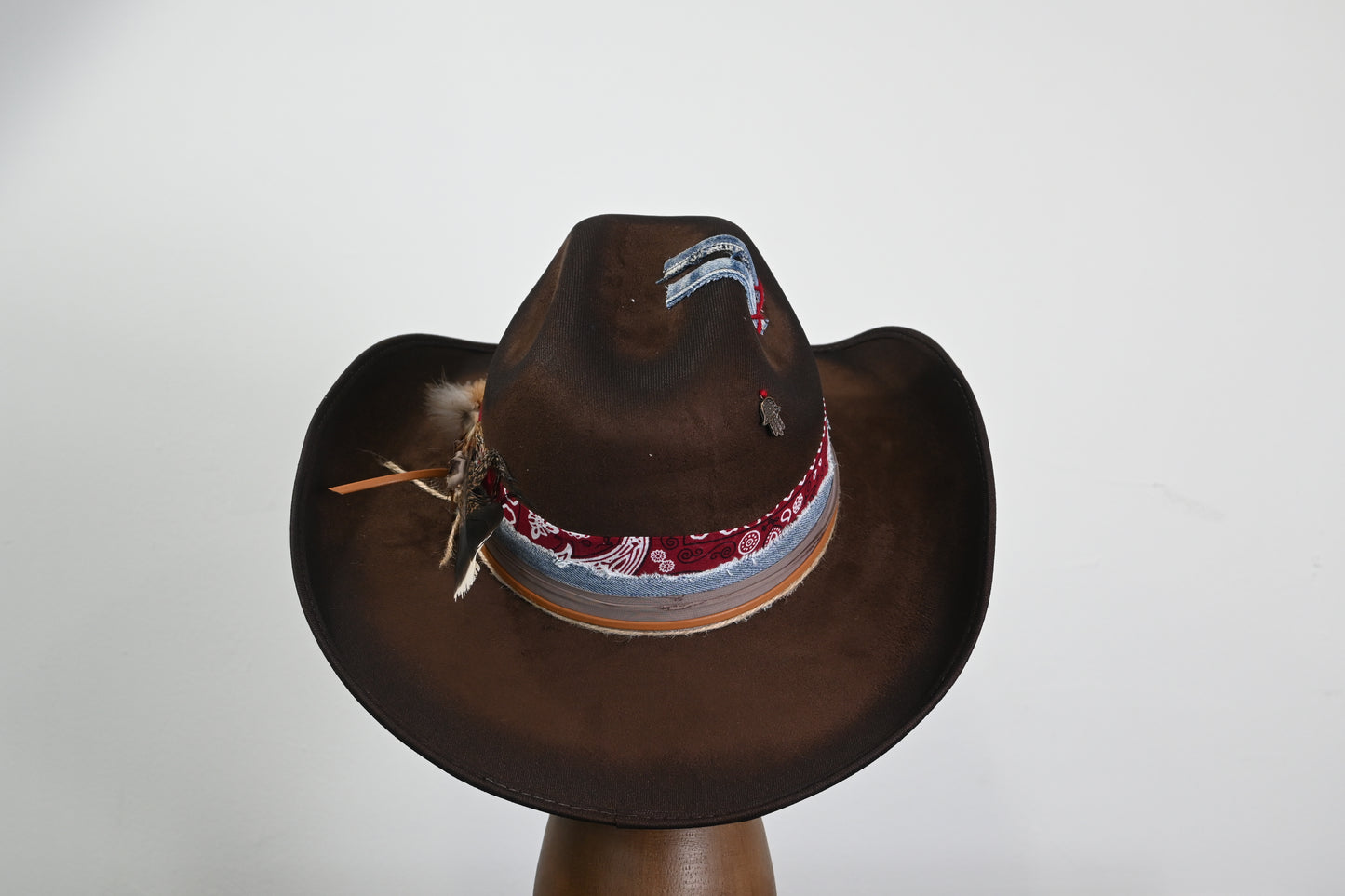 Western Cowboy Hat - Brown