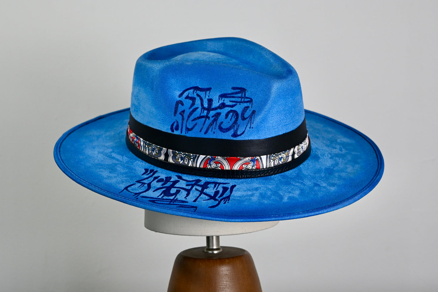 Graffiti One of a Kind Hat - Blue