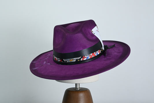 Graffiti One of a Kind Hat - Purple
